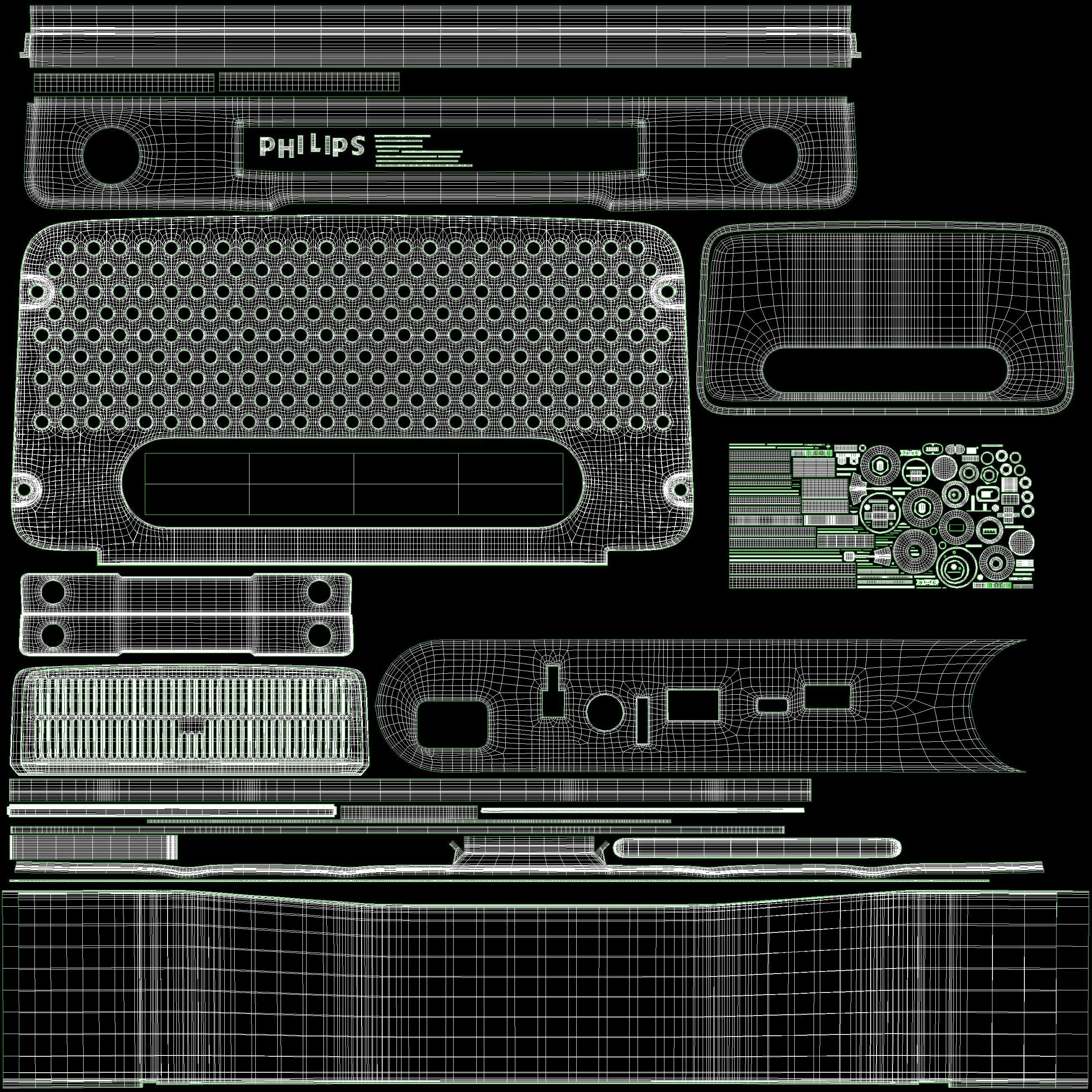 Philips ORT 7500-10 3D model_10