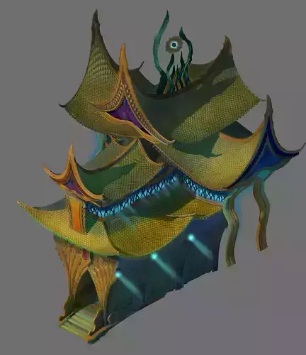 Game Model - Seabed - Palace