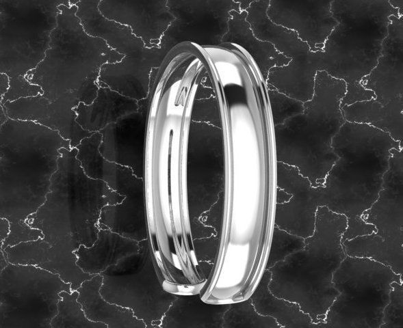 Men Bracelet 3D print model_5