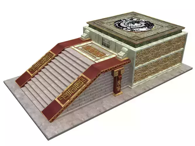 rsion of the building accessories - stairs altar