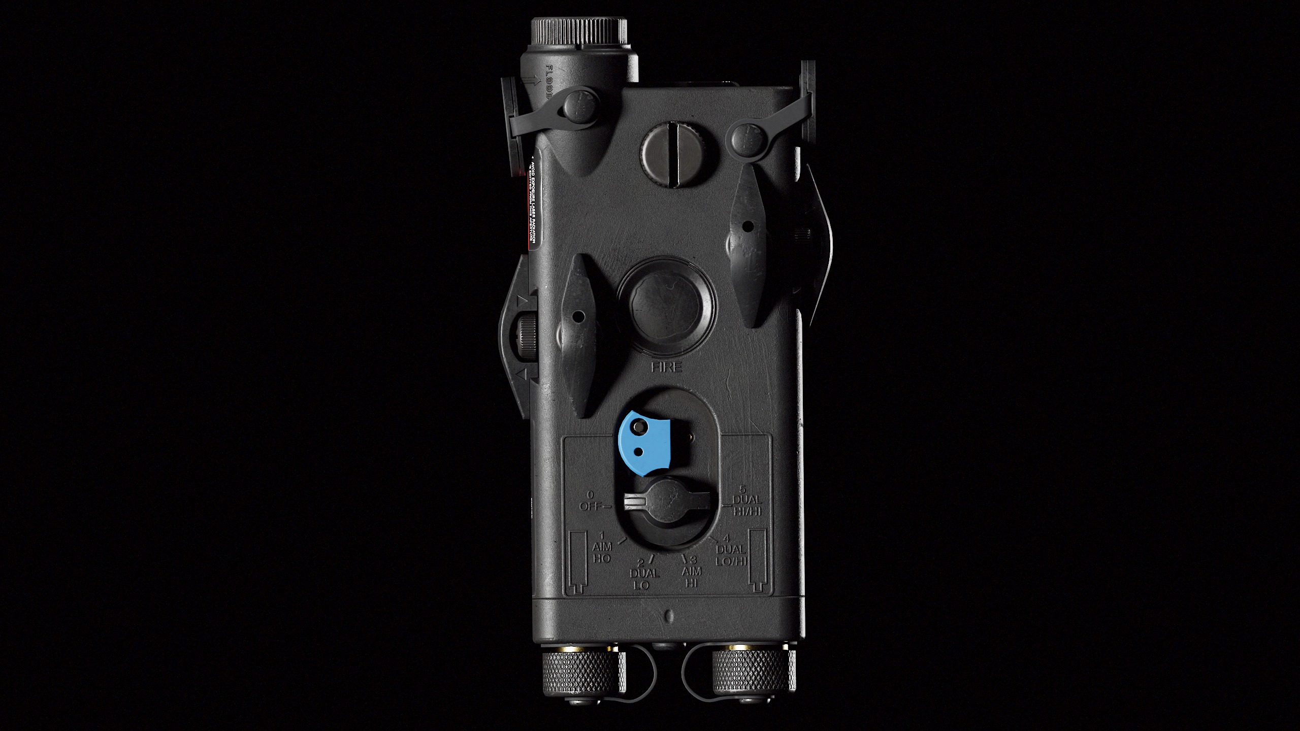 PEQ2A Laser Low-poly 3D model_7