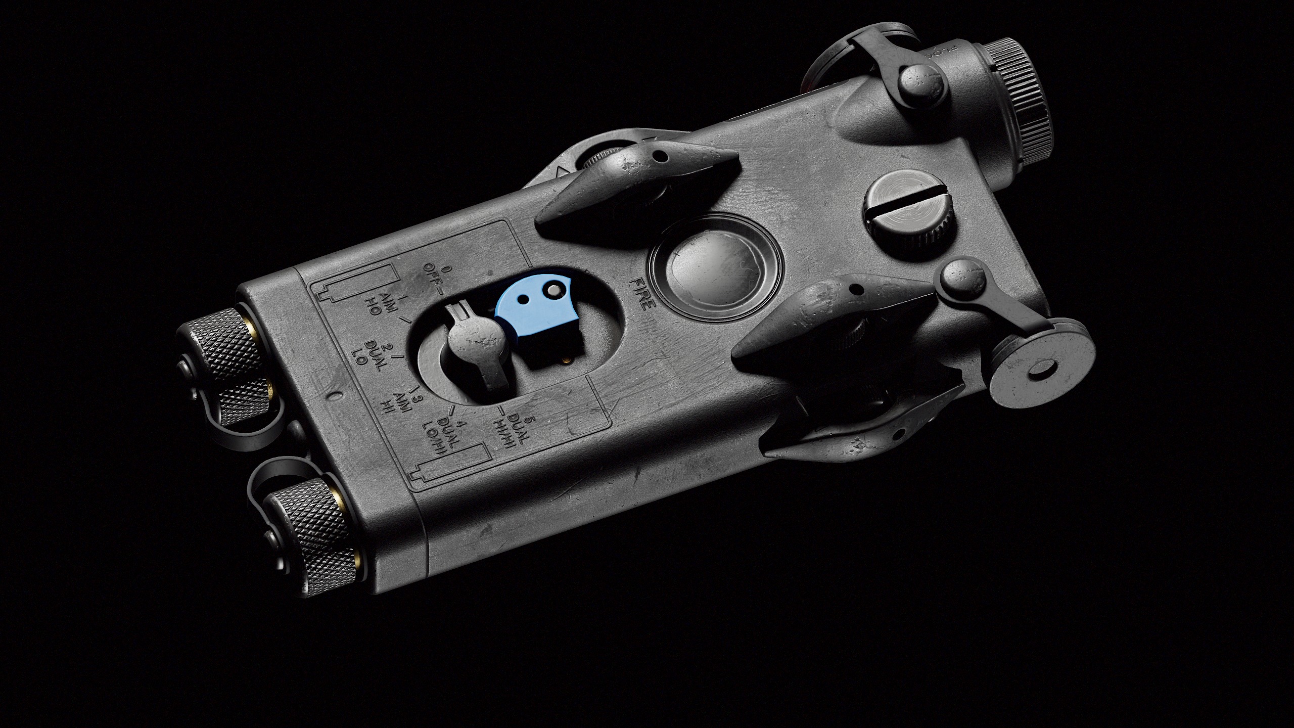 PEQ2A Laser Low-poly 3D model_1