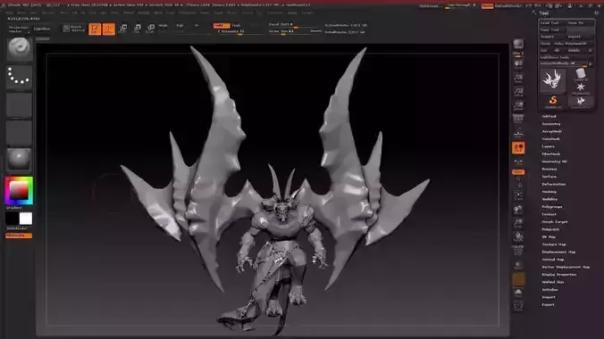 Darksiders - Samael Free 3D model