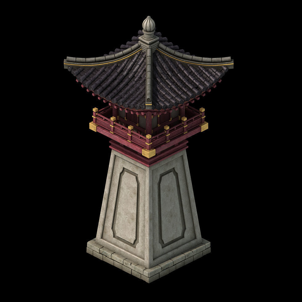 Palace - Watchtower 043 3D model_1
