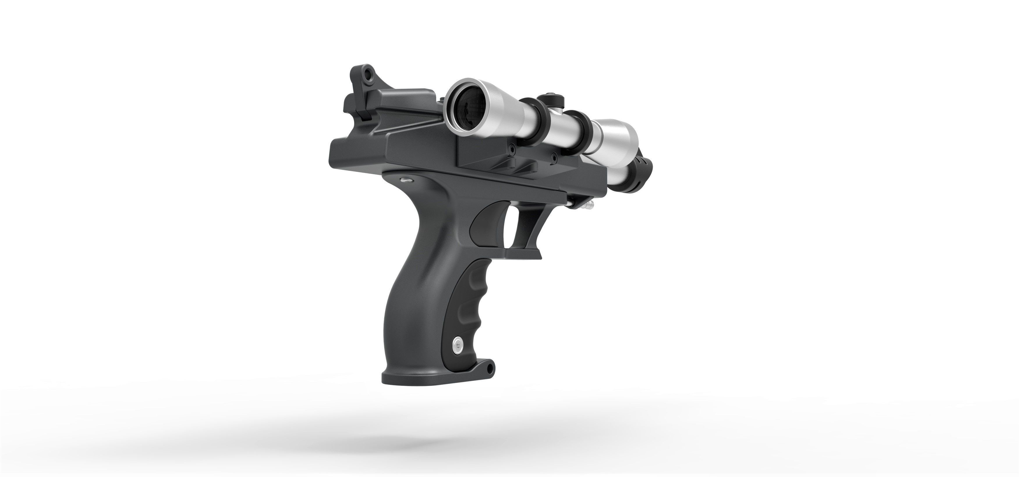 Captain Typho Blaster S-5 from Star Wars 3D model_13