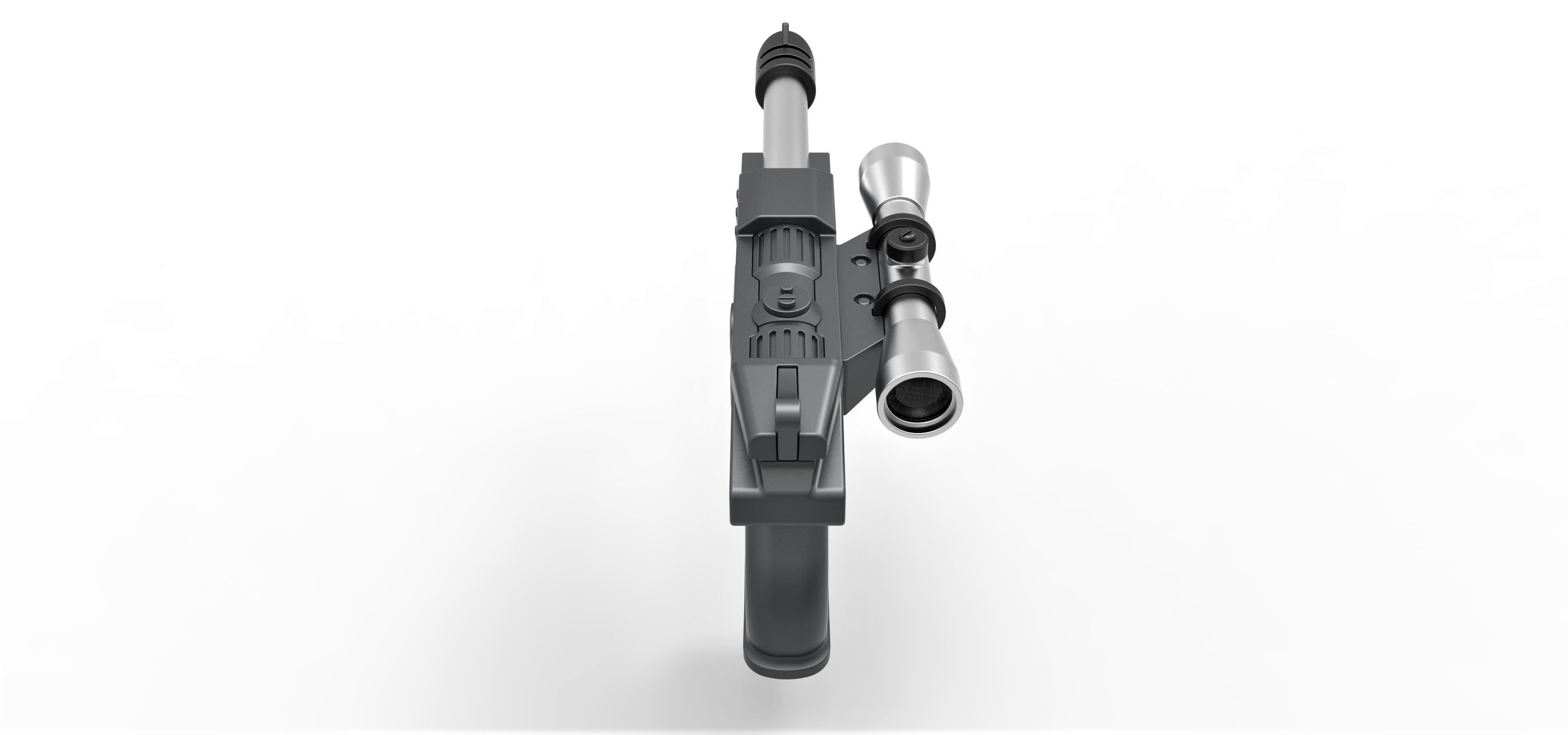 Captain Typho Blaster S-5 from Star Wars 3D model_14