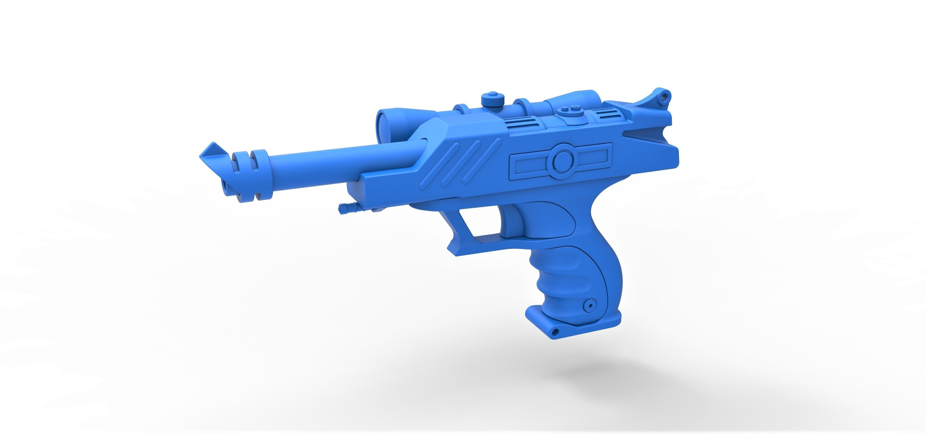 Captain Typho Blaster S-5 from Star Wars 3D model_23