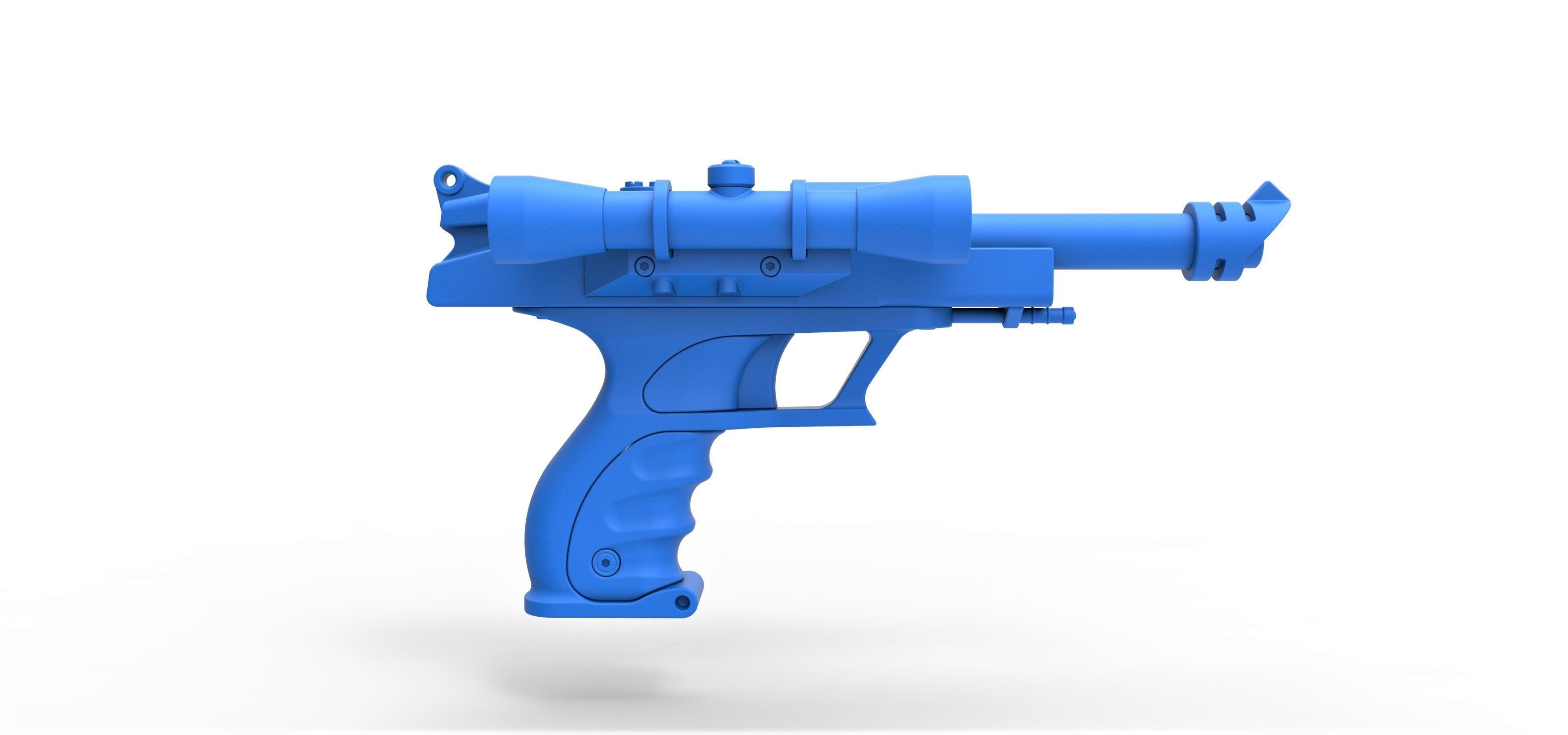 Captain Typho Blaster S-5 from Star Wars 3D model_21