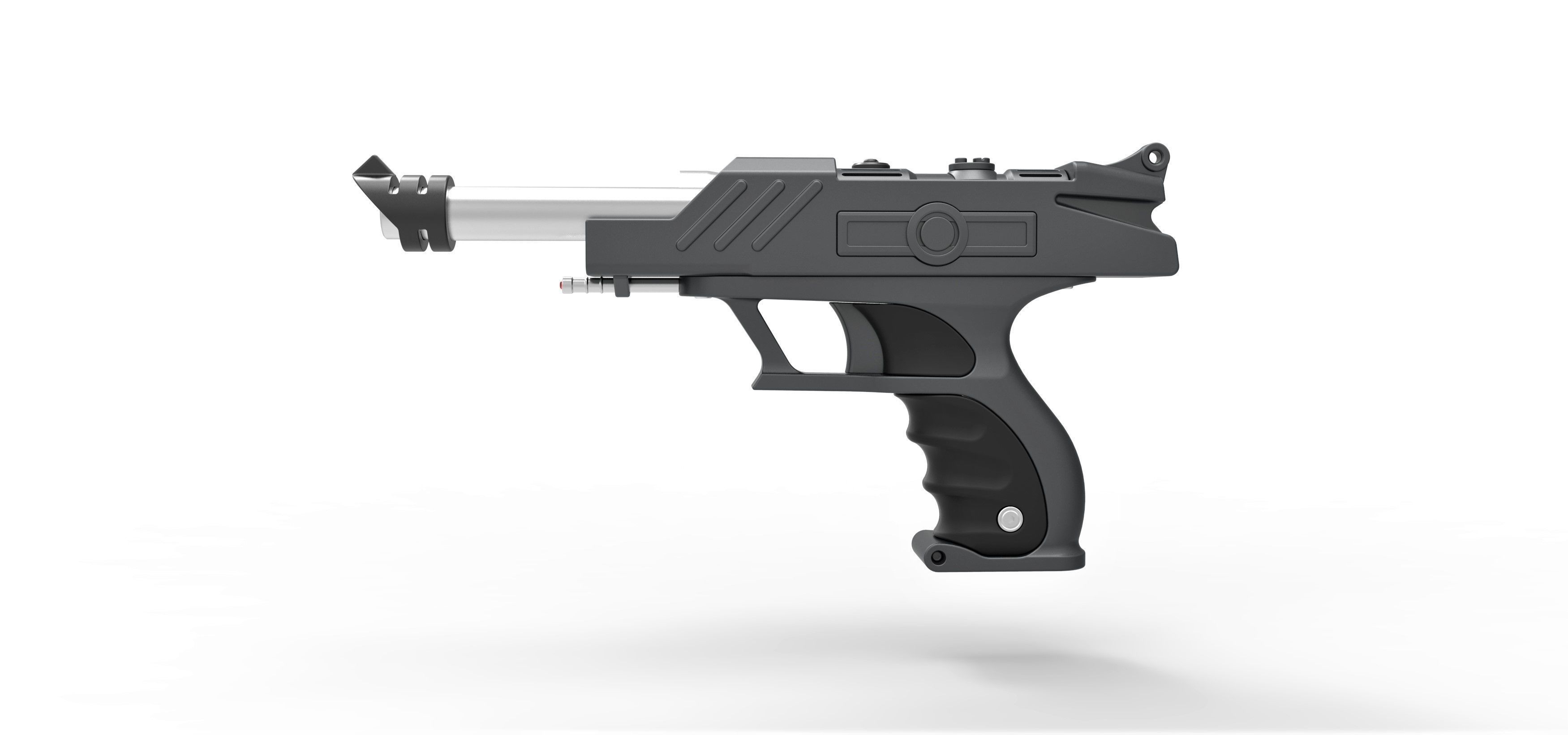 Captain Typho Blaster S-5 from Star Wars 3D model_17