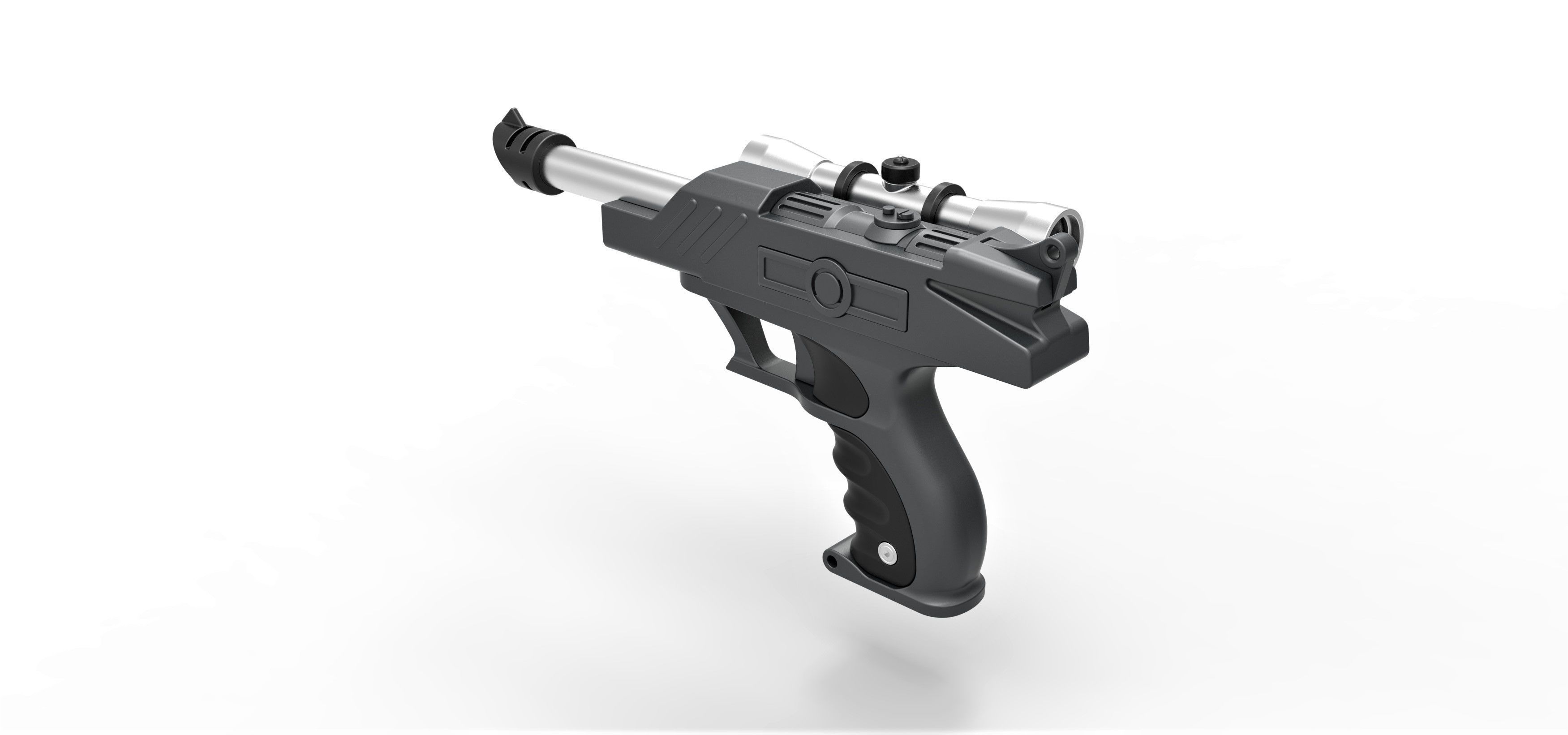 Captain Typho Blaster S-5 from Star Wars 3D model_16