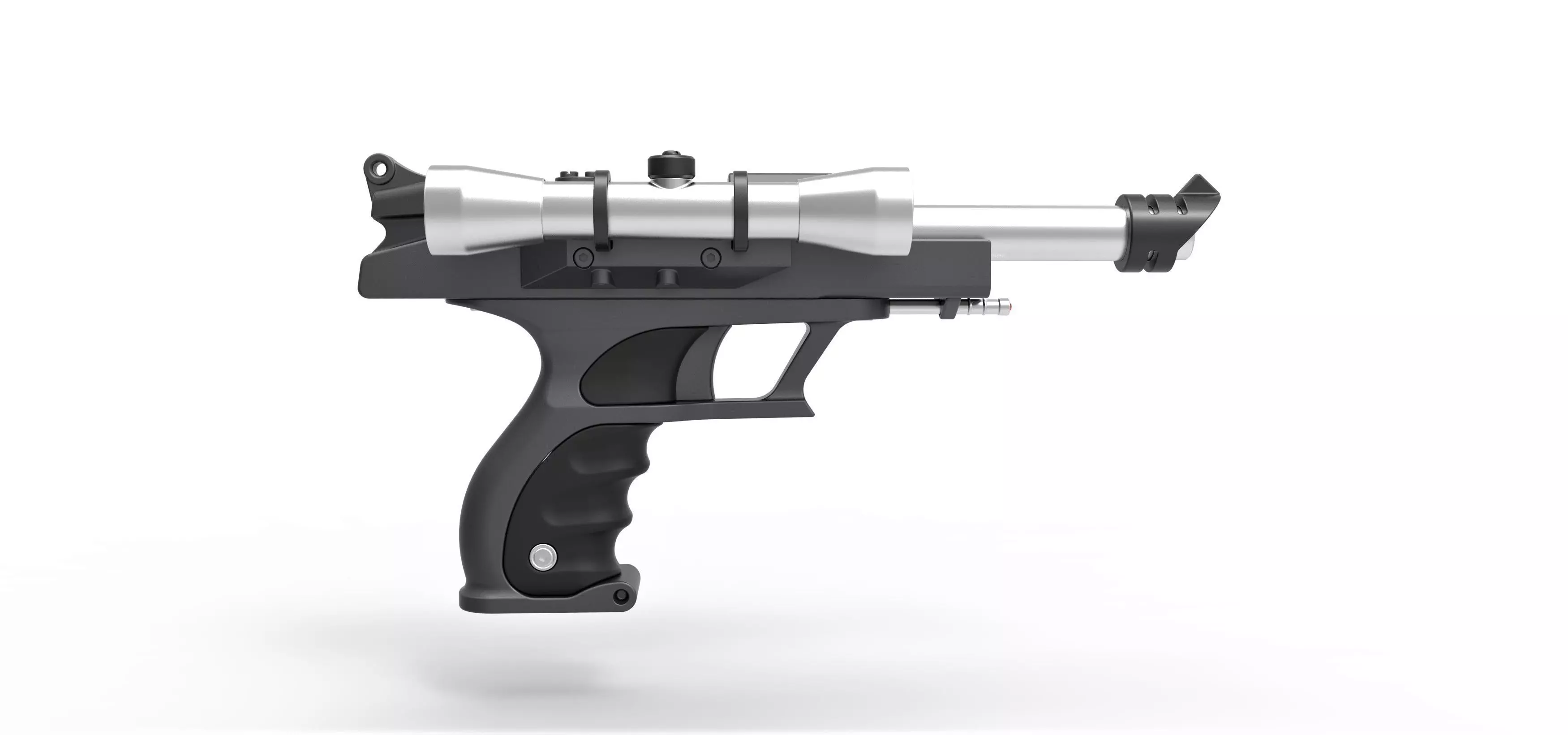 Captain Typho Blaster S-5 from Star Wars 3D model_0