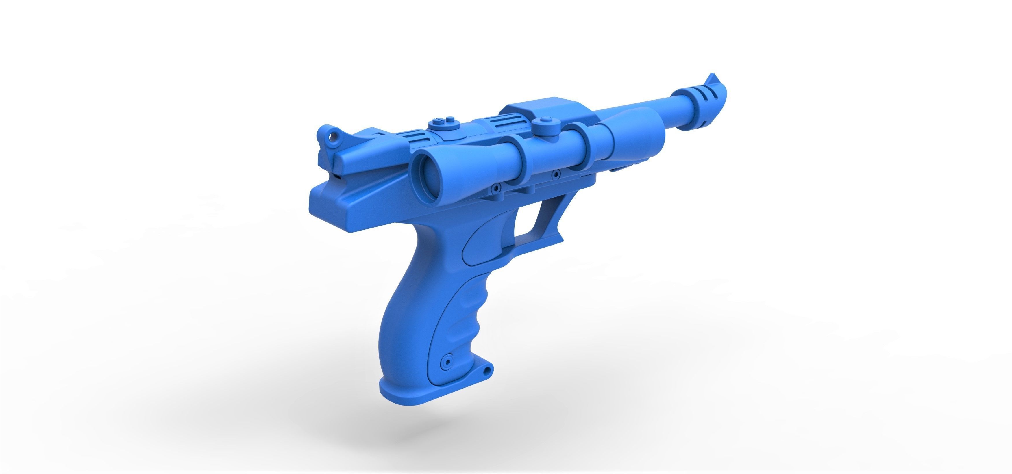 Captain Typho Blaster S-5 from Star Wars 3D model_22