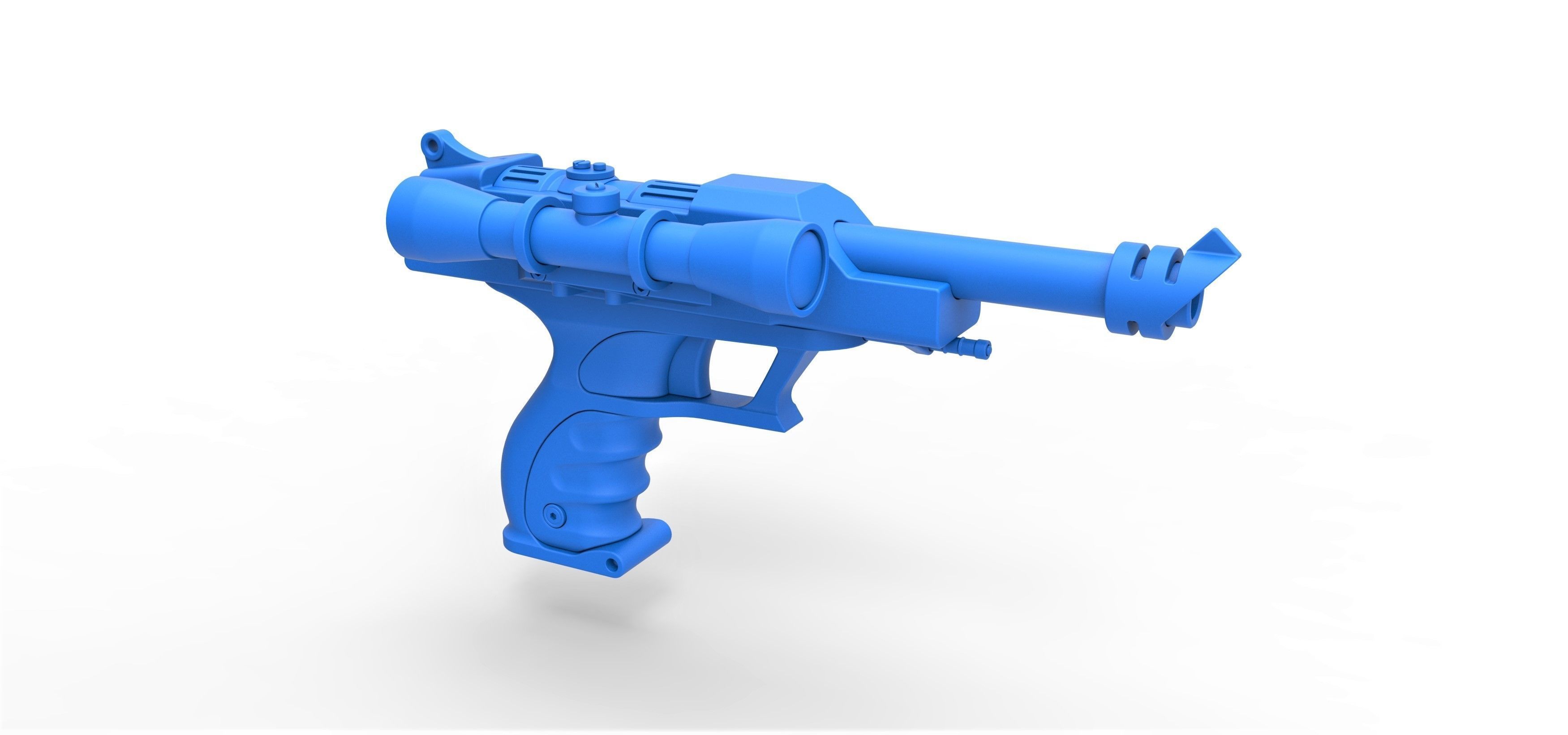 Captain Typho Blaster S-5 from Star Wars 3D model_19