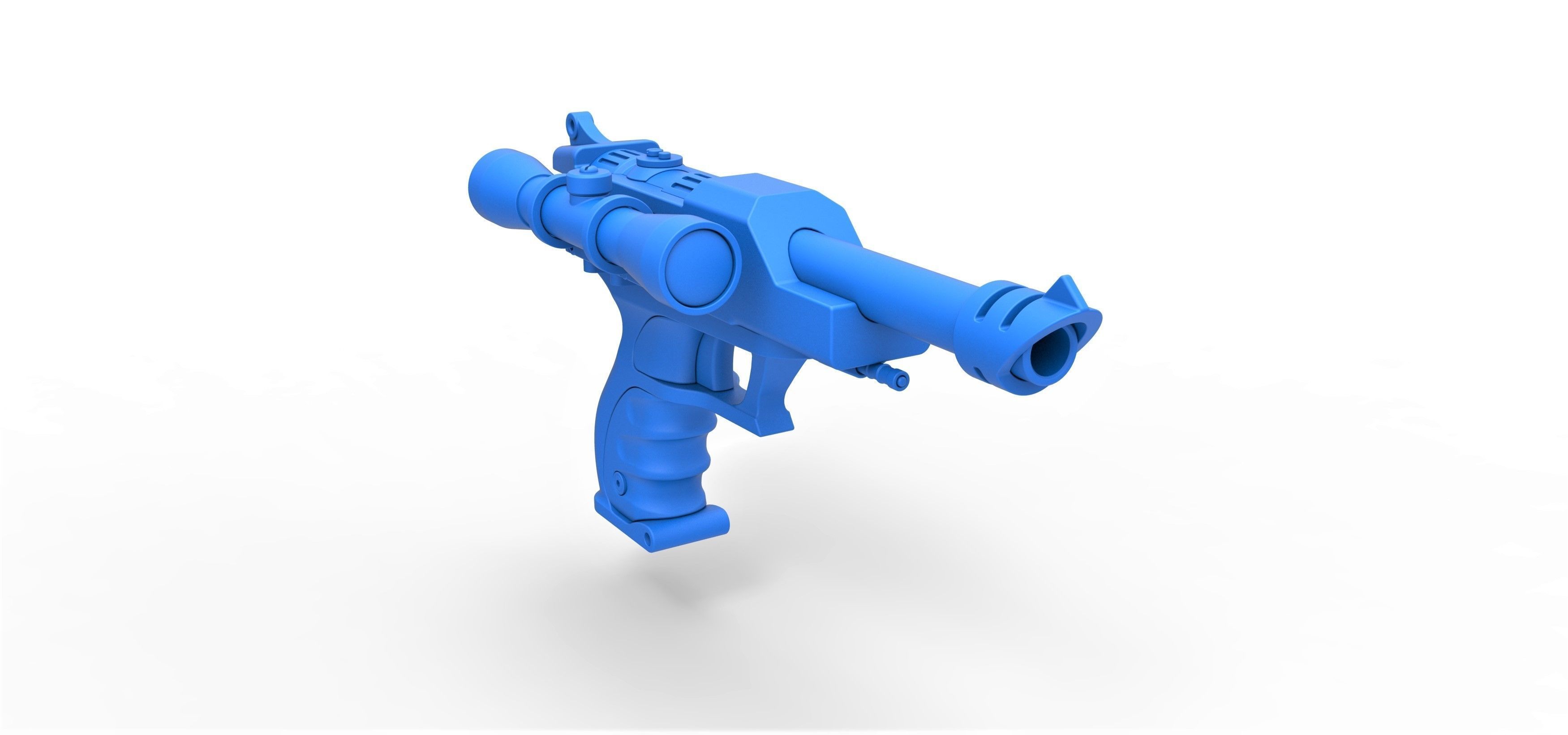 Captain Typho Blaster S-5 from Star Wars 3D model_20