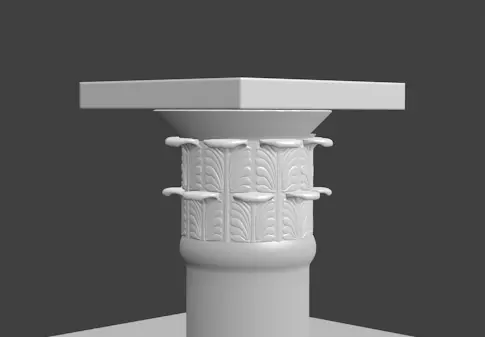 Column 3D Free 3D model