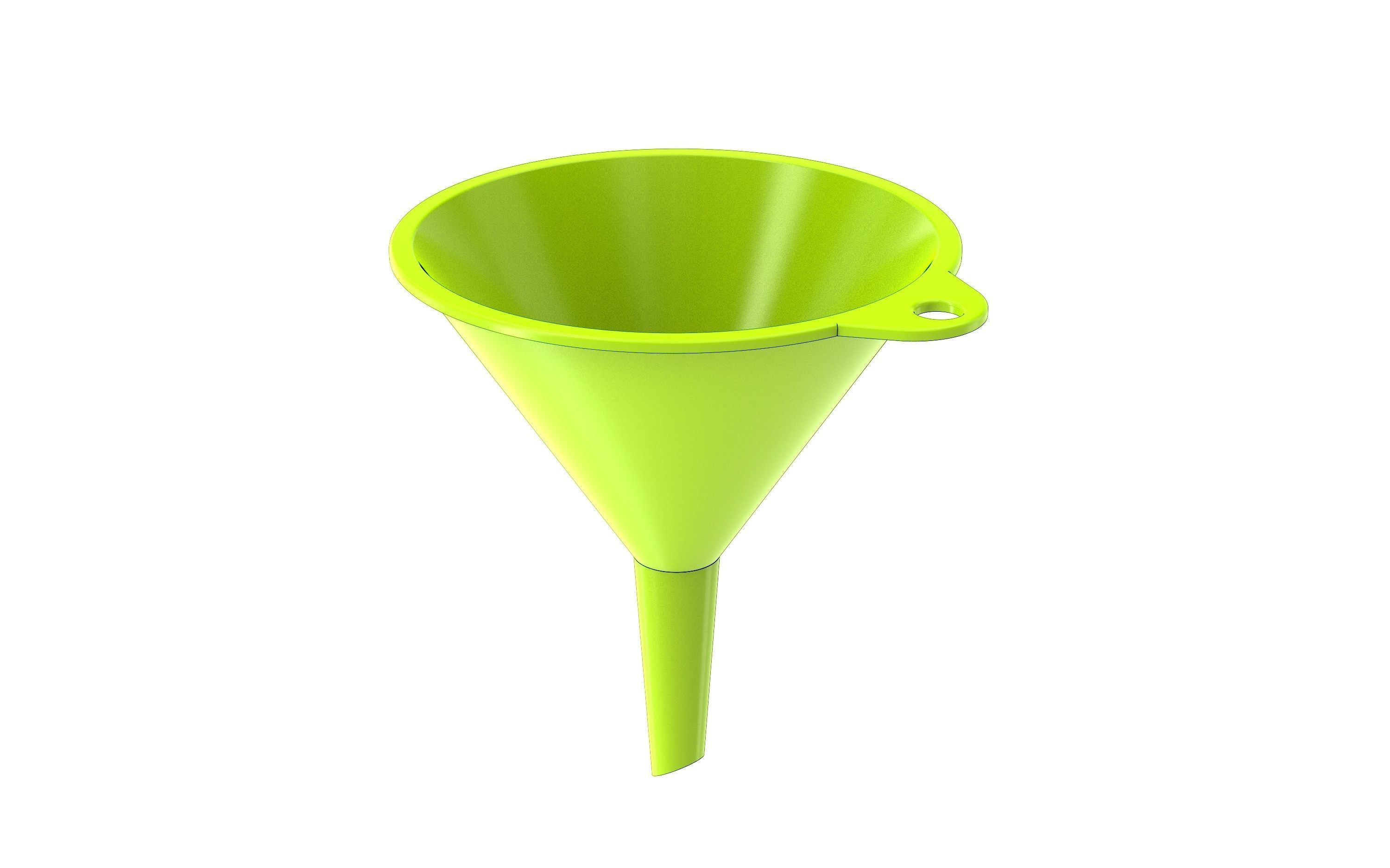 Funnel 3D model CGTrader
