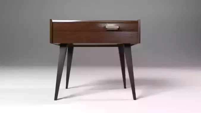 Mid-century modern nightstand