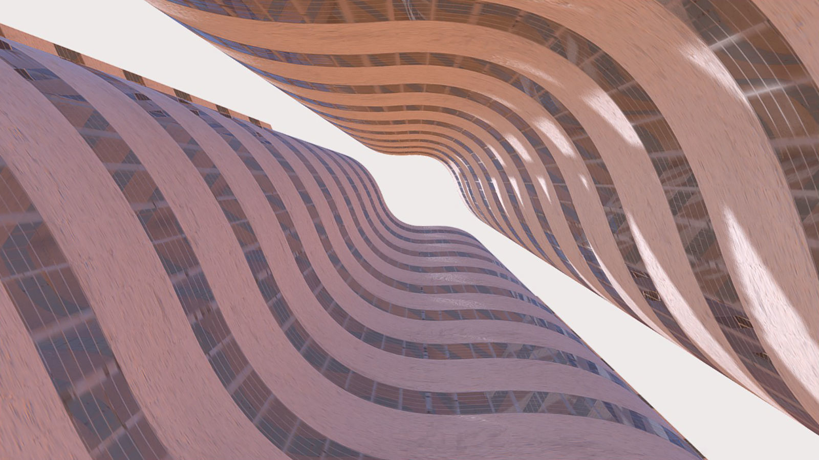 Brutal Wave Building 3D model_7