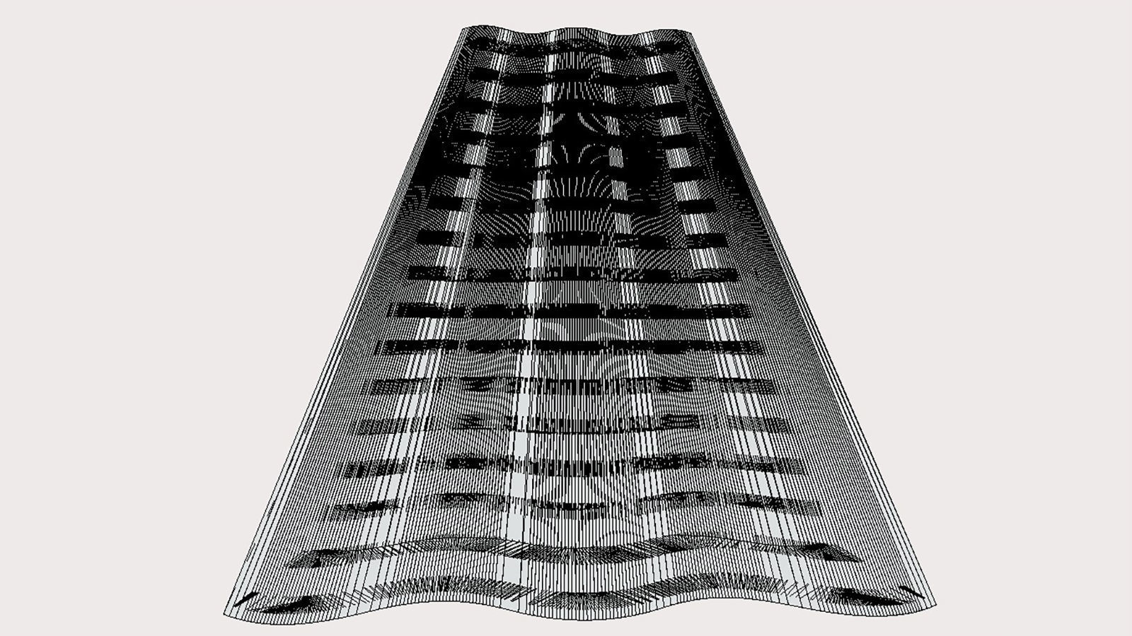 Brutal Wave Building 3D model_8