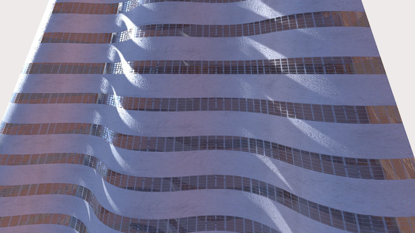 Brutal Wave Building 3D model_5