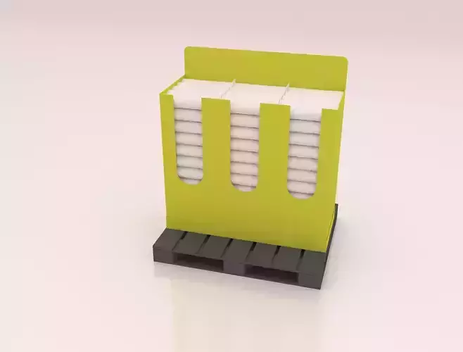  Supermarket -  Product Display Stand Design