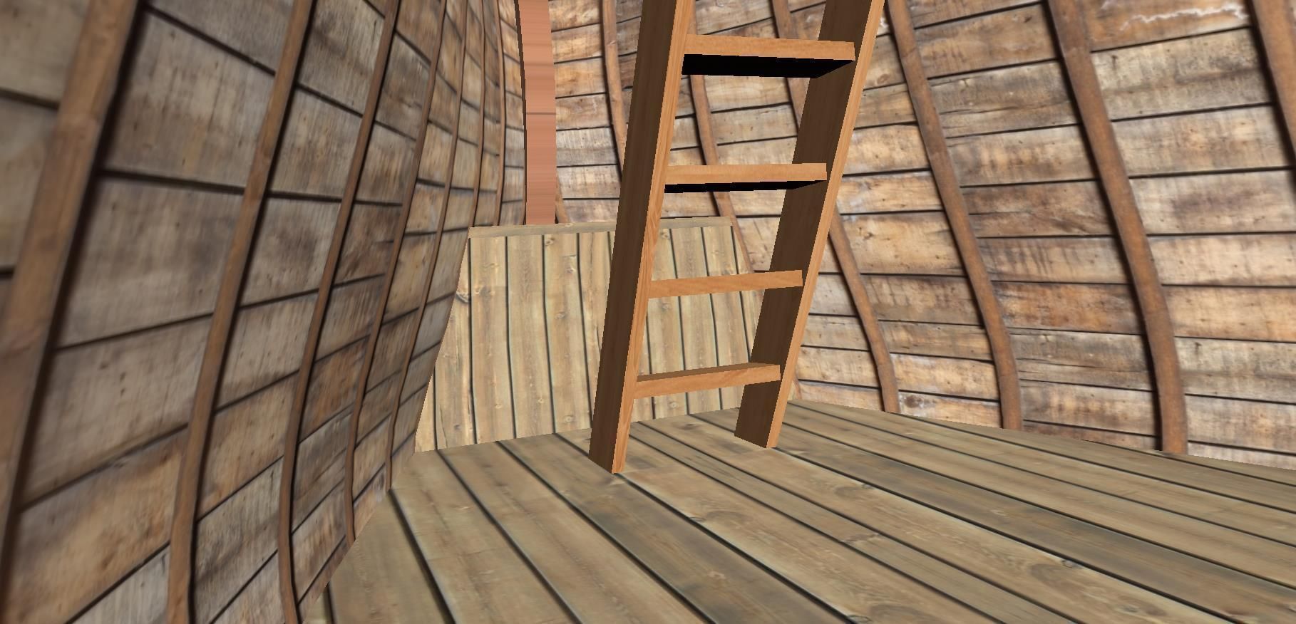 Roman Trireme Battle Ship 3D model_43