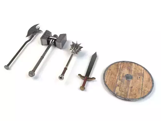 Medieval weapon pack