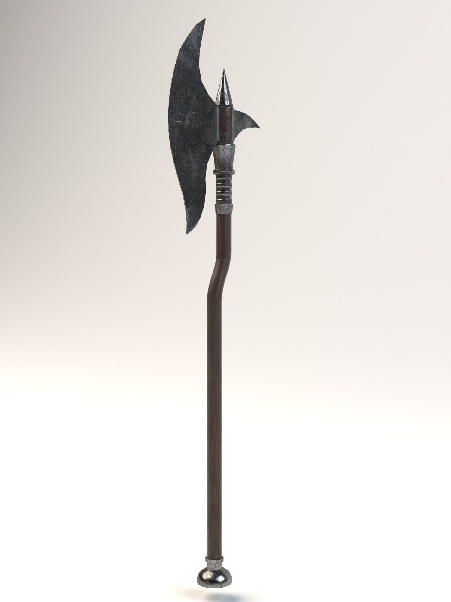 Medieval weapon pack 3D model_4