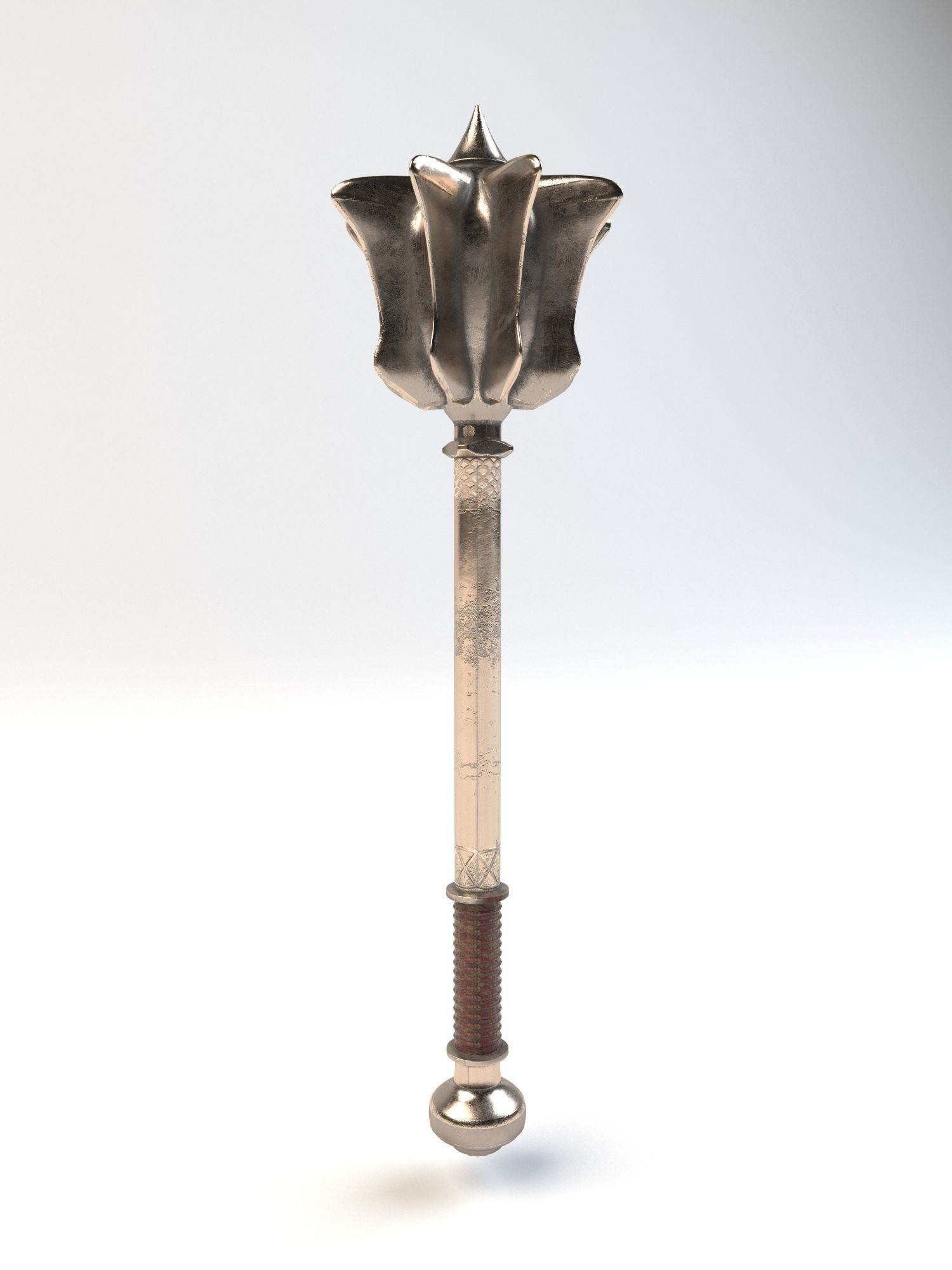 Medieval weapon pack 3D model_3