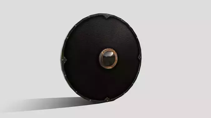 Boromir Shield Low-poly 3D model
