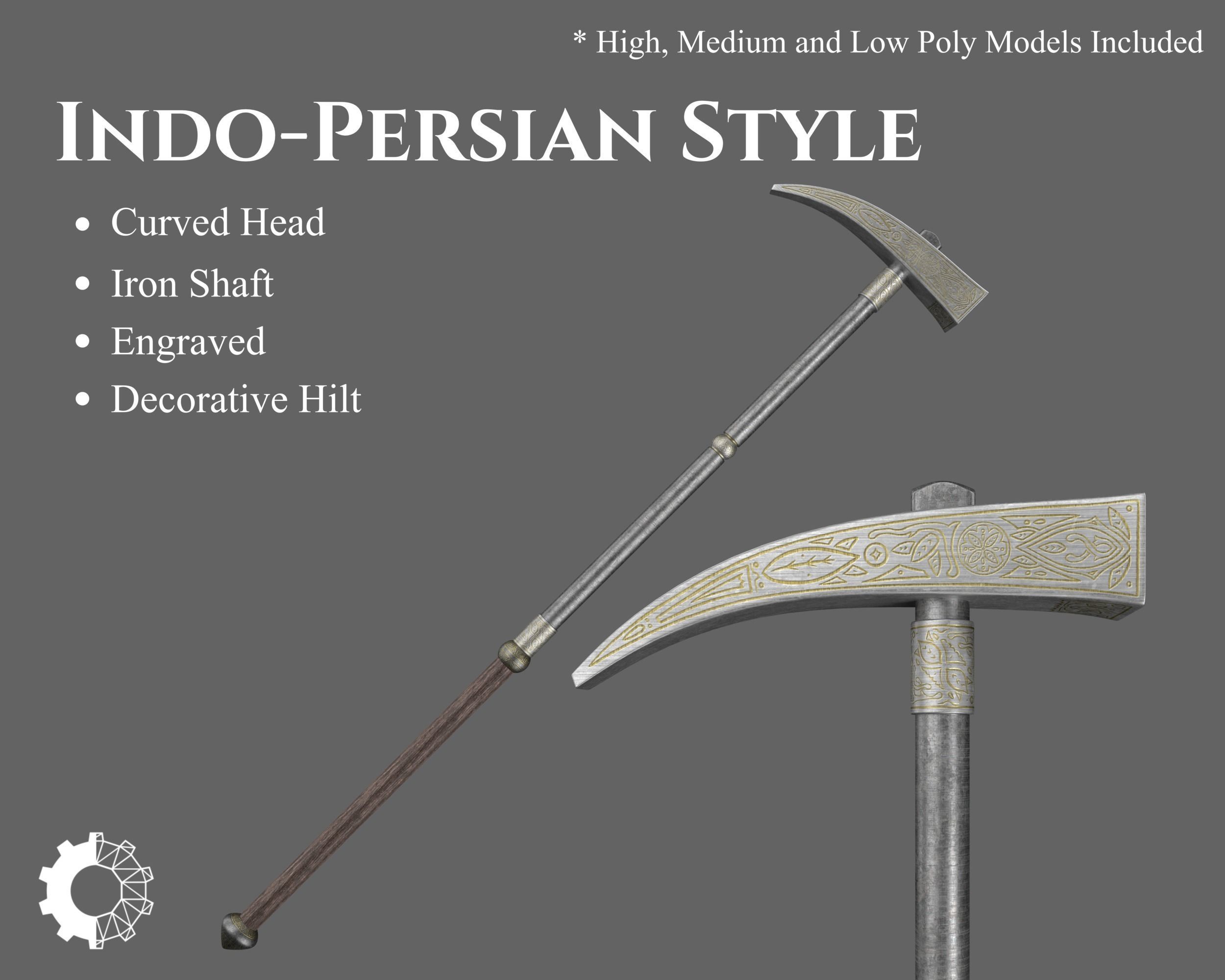 Ancient Collection Indo Persian Weapons Set _53