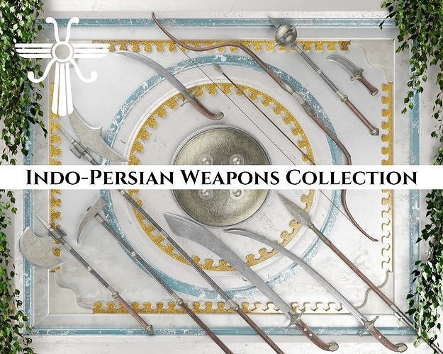 Ancient Collection Indo Persian Weapons Set 