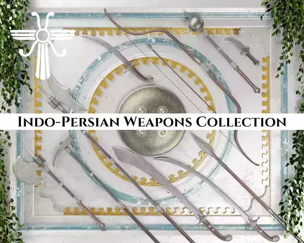 Ancient Collection Indo Persian Weapons Set 