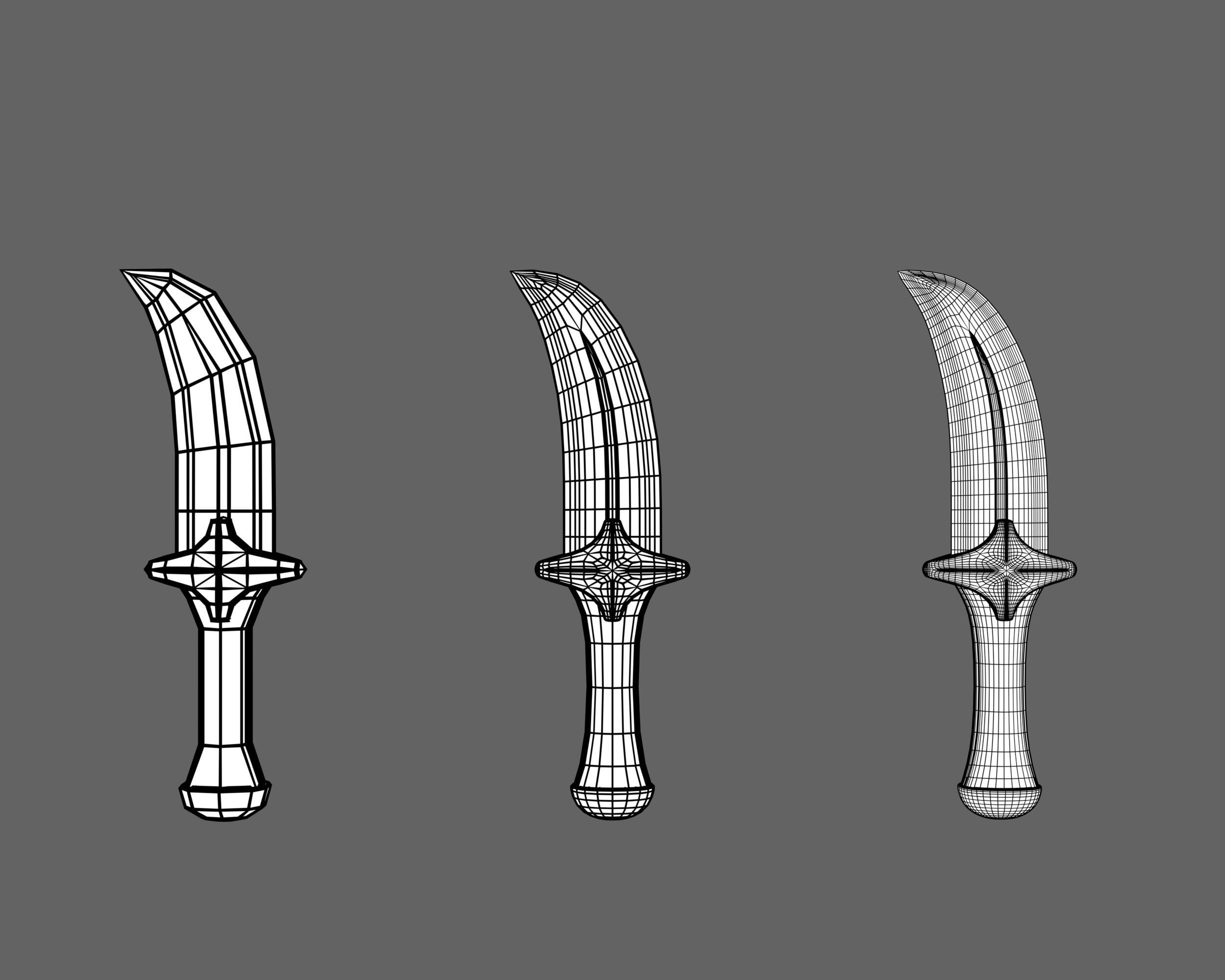 Ancient Collection Indo Persian Weapons Set _20