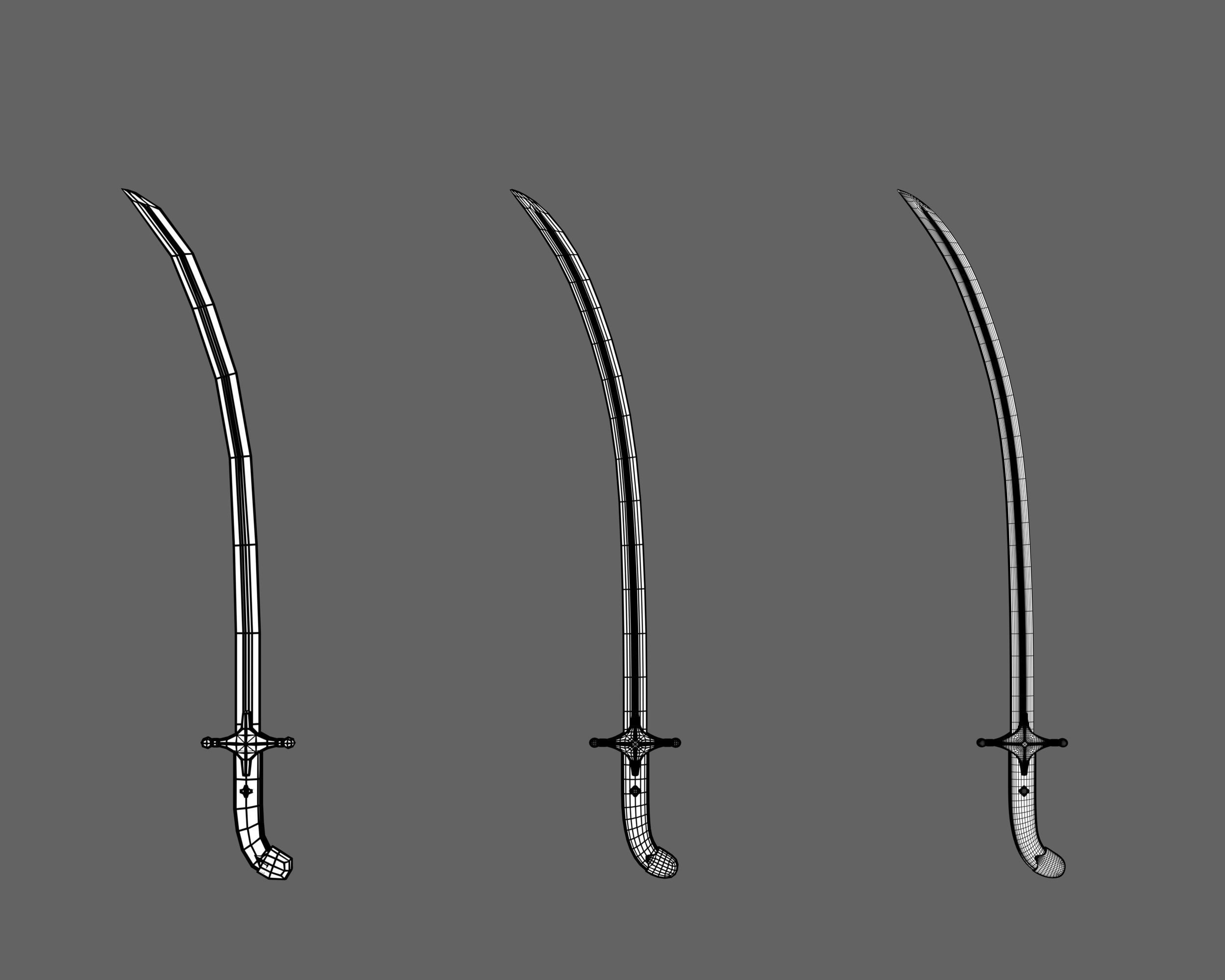 Ancient Collection Indo Persian Weapons Set _40