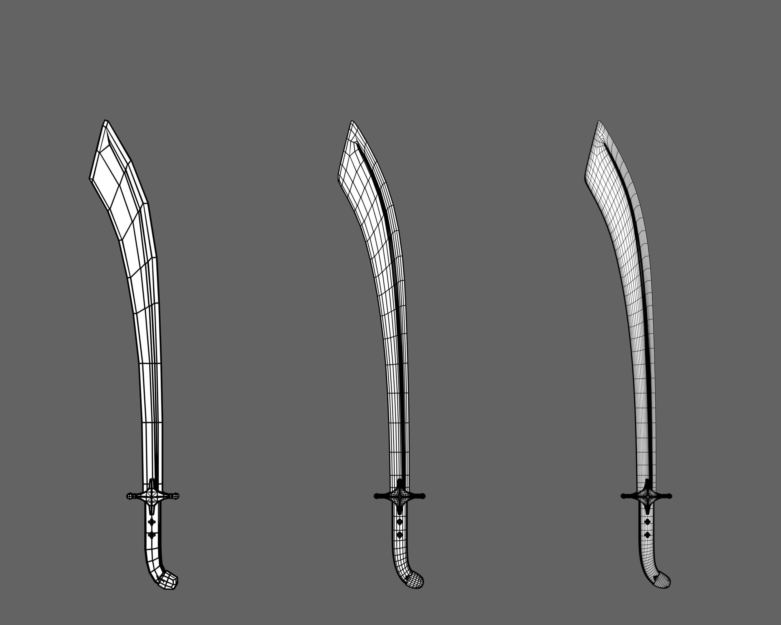 Ancient Collection Indo Persian Weapons Set _30