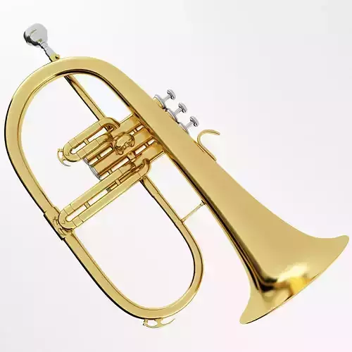 Flugelhorn brass instrument - brass instrument