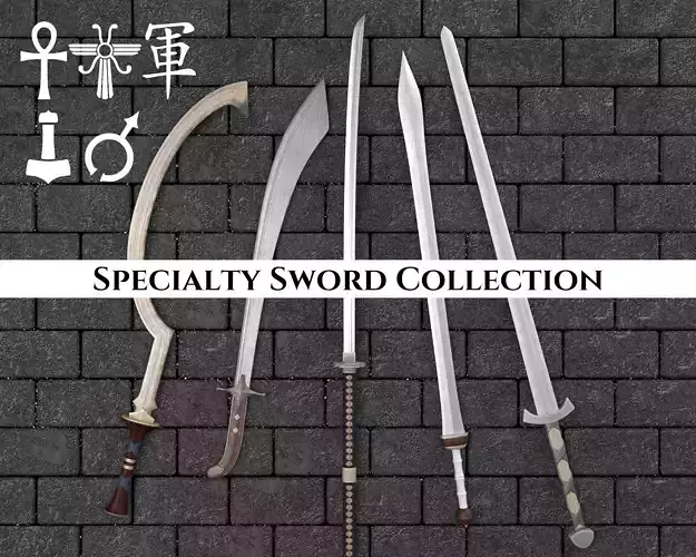 Ancient Collection Weapons Specialty Swords 