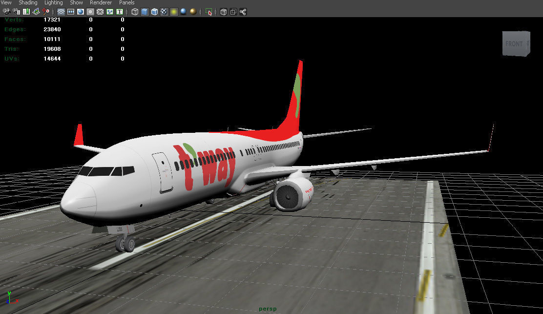 T-way Air 3D model_1