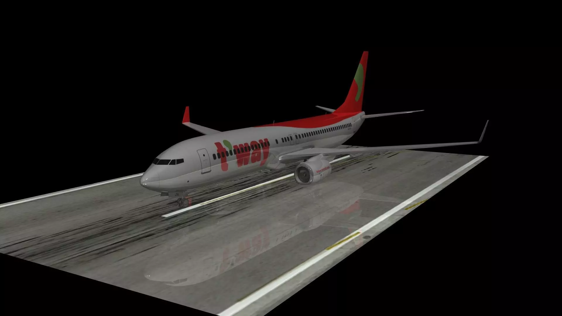 T-way Air 3D model_0