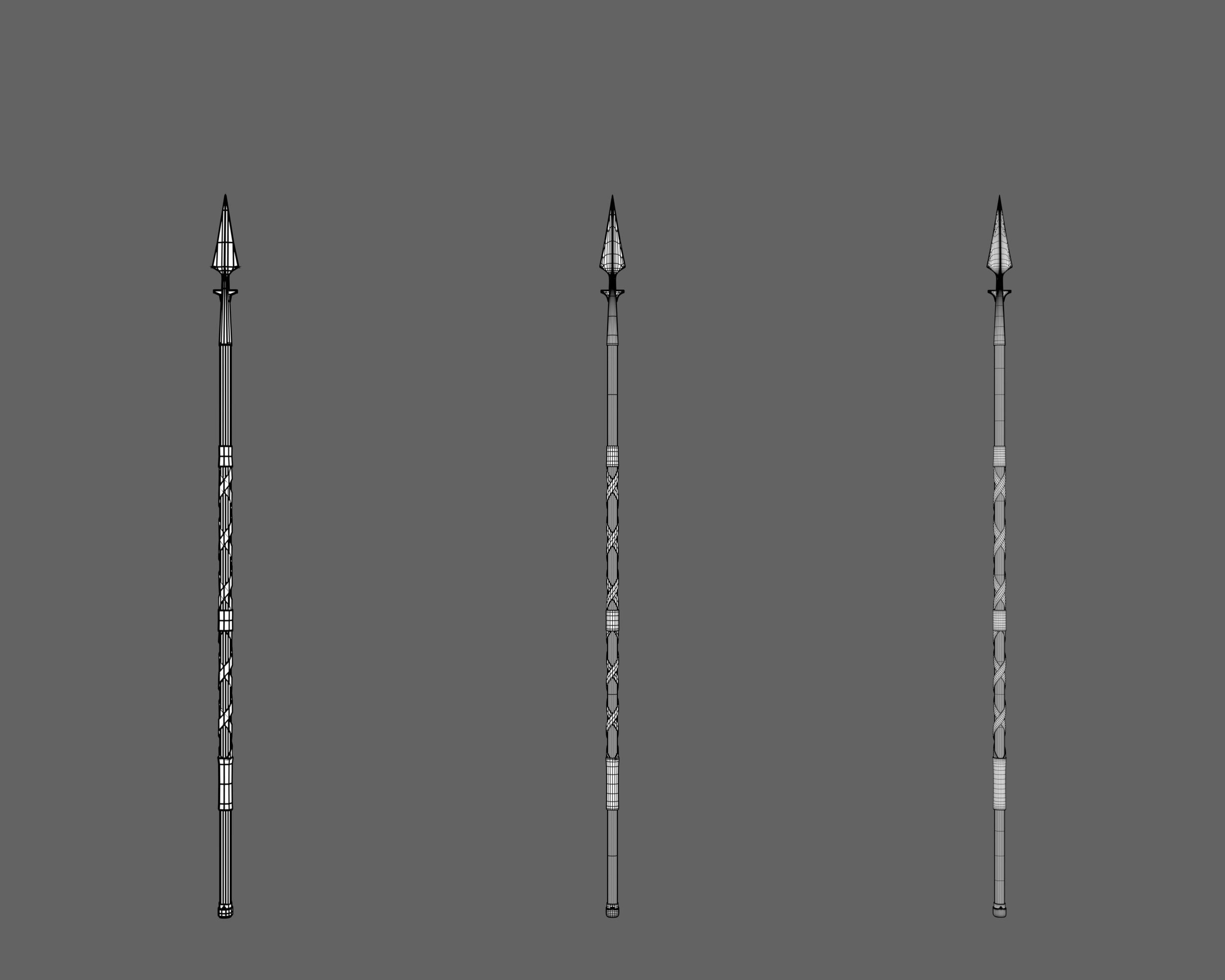 Ancient Collection Weapons Spears _30