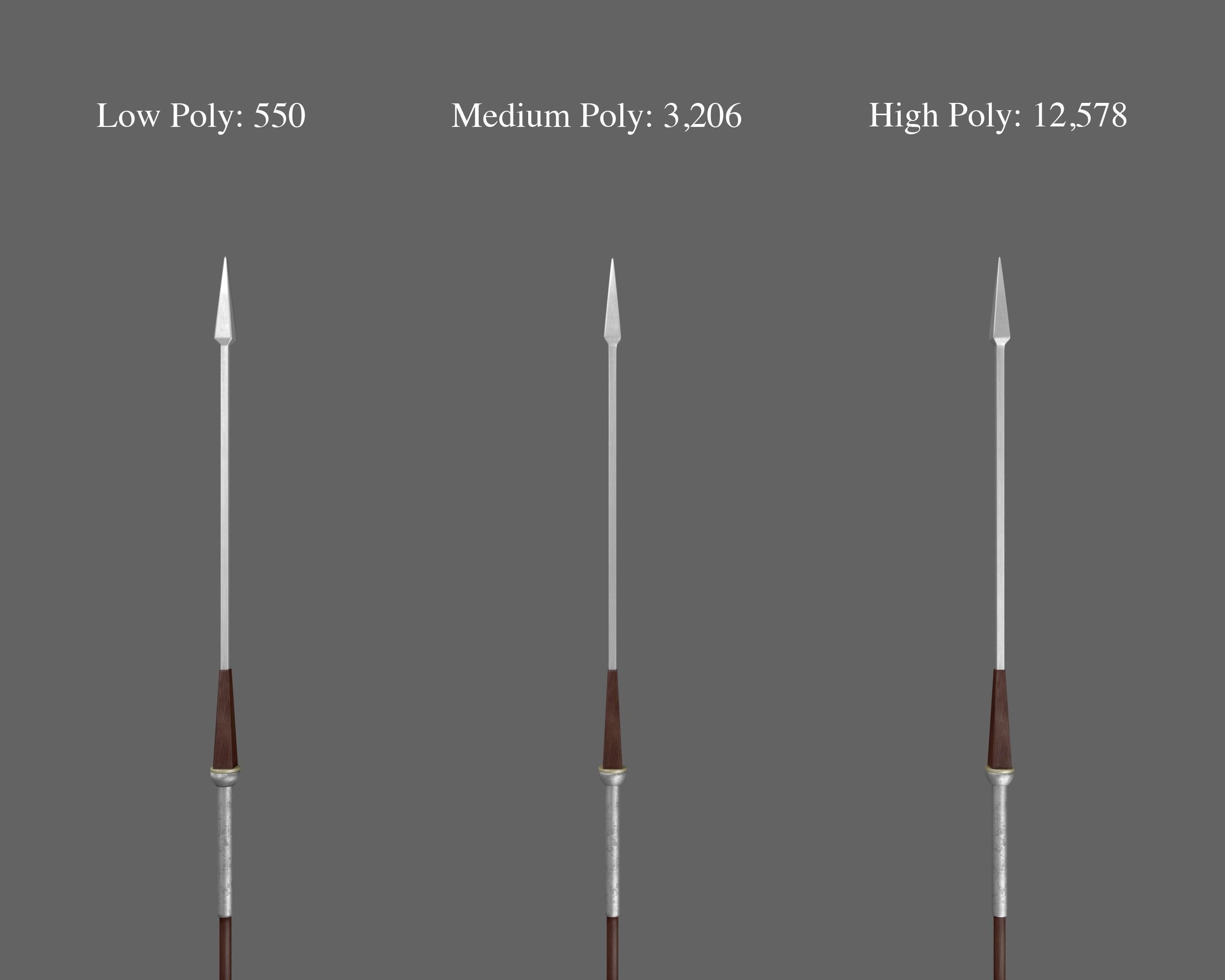Ancient Collection Weapons Spears _22