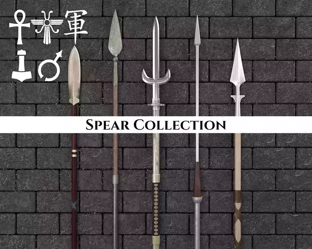 Ancient Collection Weapons Spears 