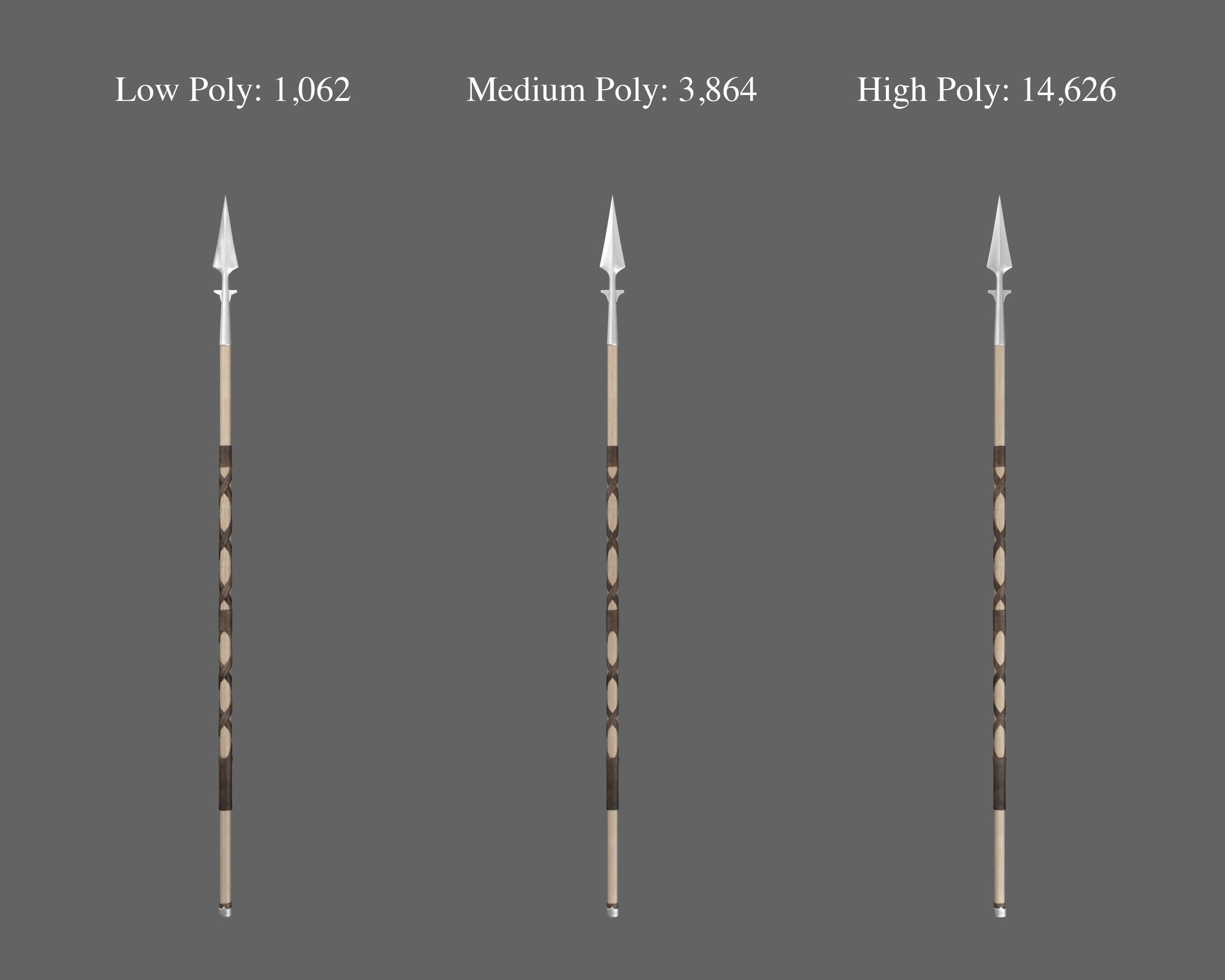 Ancient Collection Weapons Spears _28