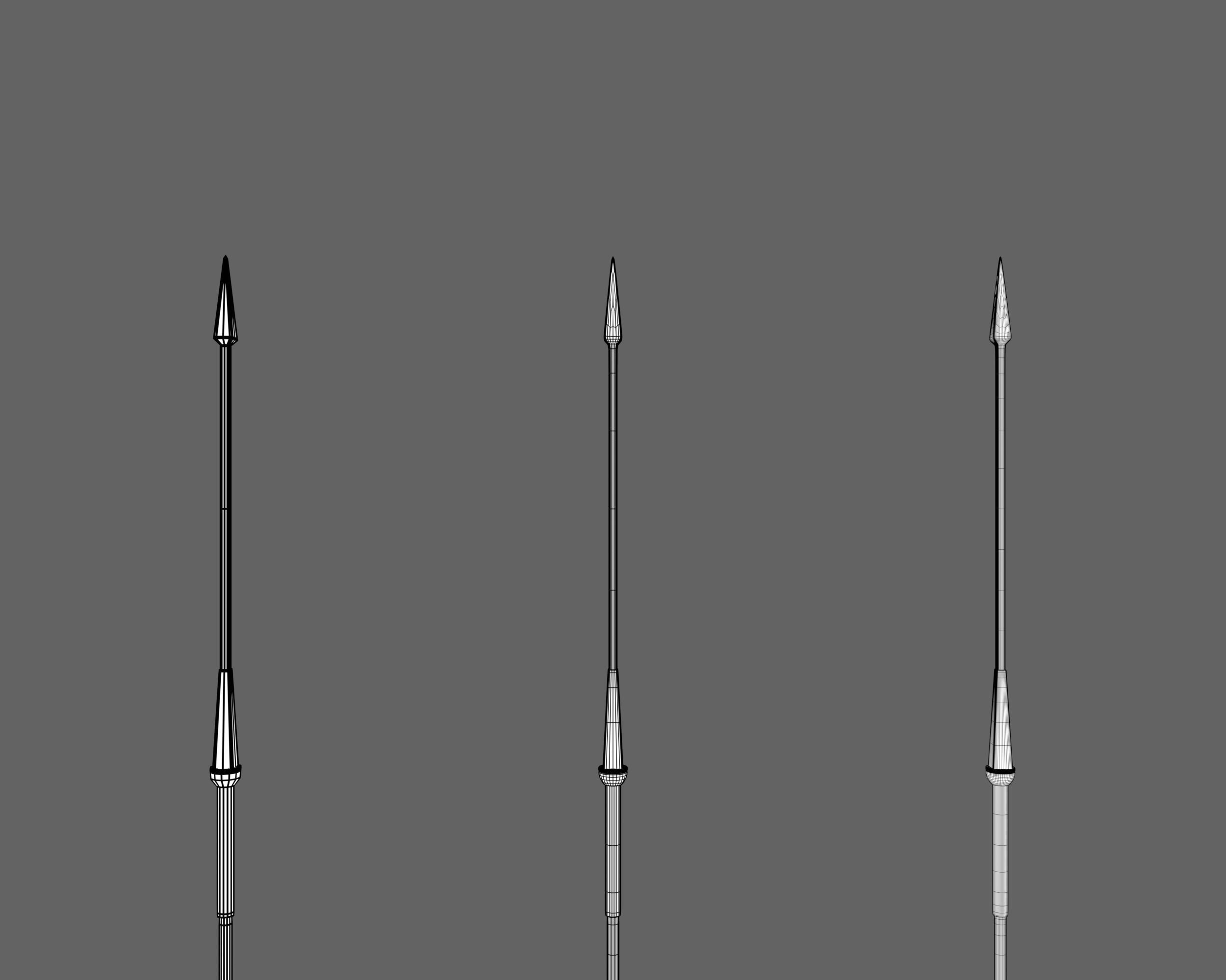 Ancient Collection Weapons Spears _24