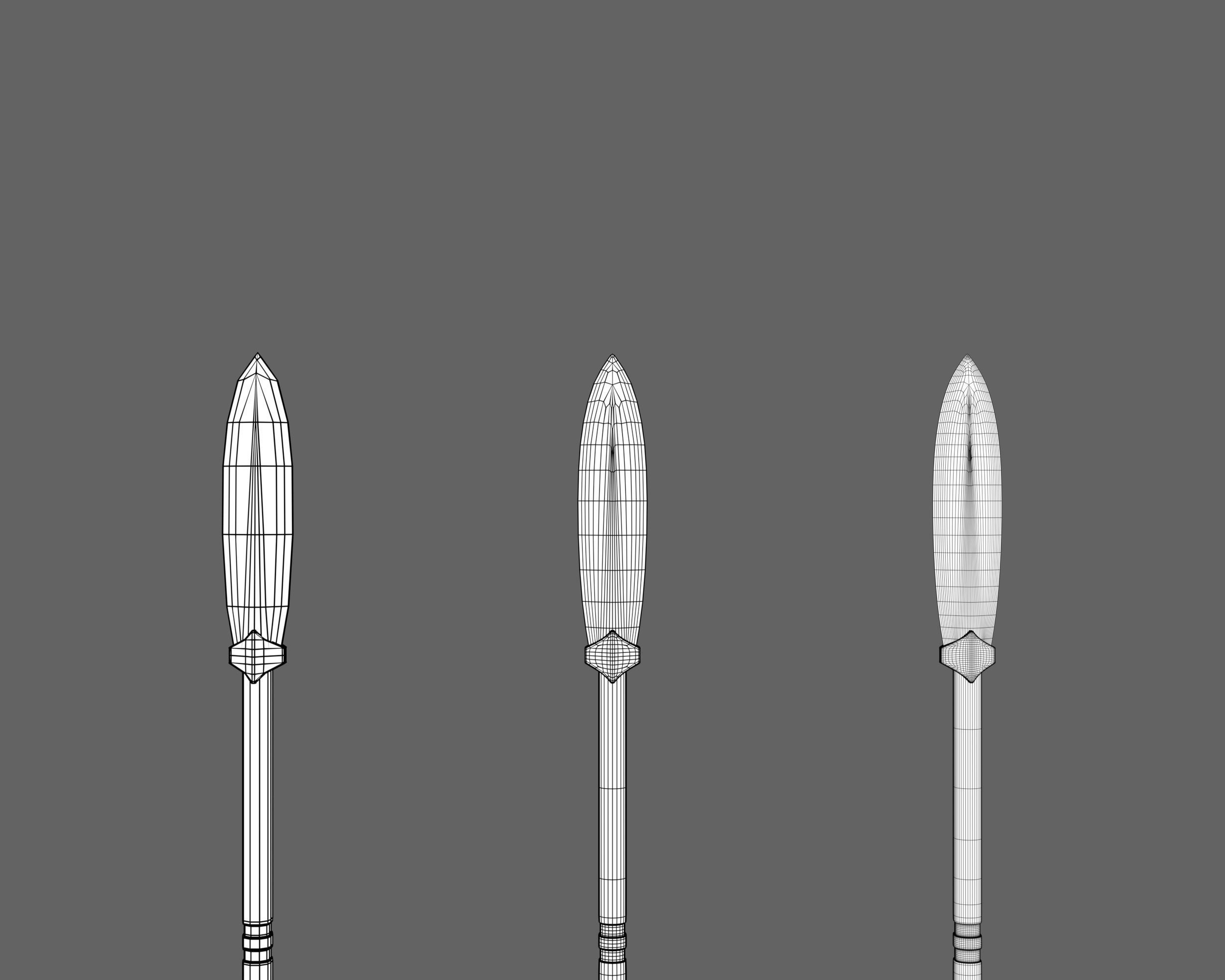 Ancient Collection Weapons Spears _6