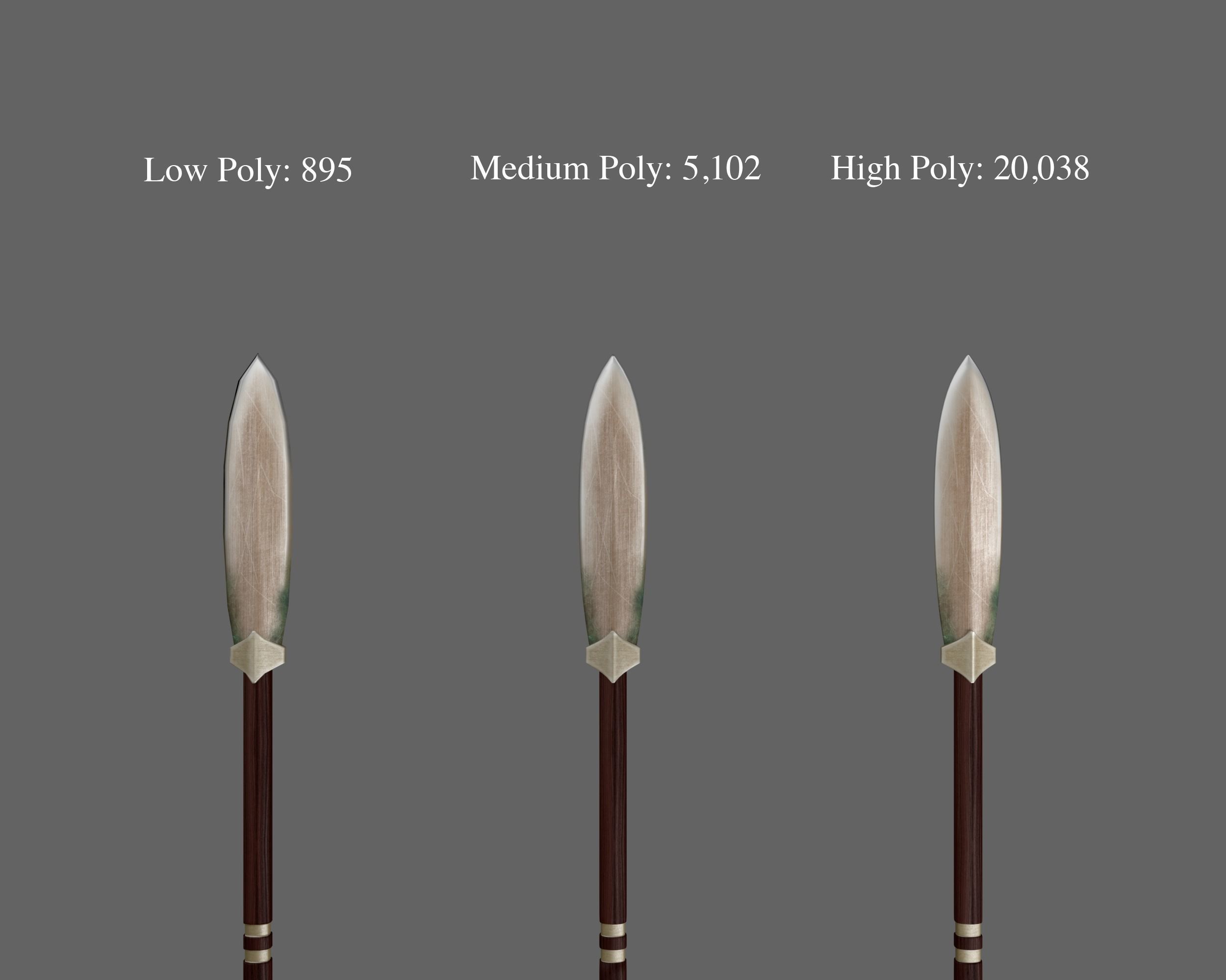 Ancient Collection Weapons Spears _4