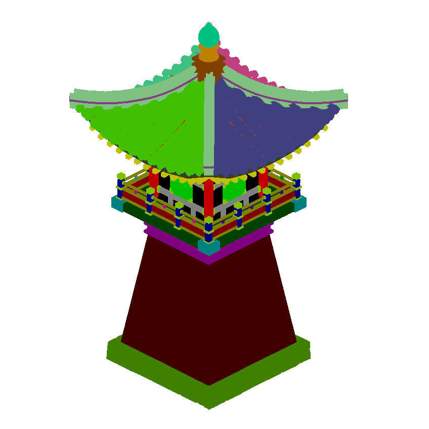 Palace - Watchtower 044 3D model_4