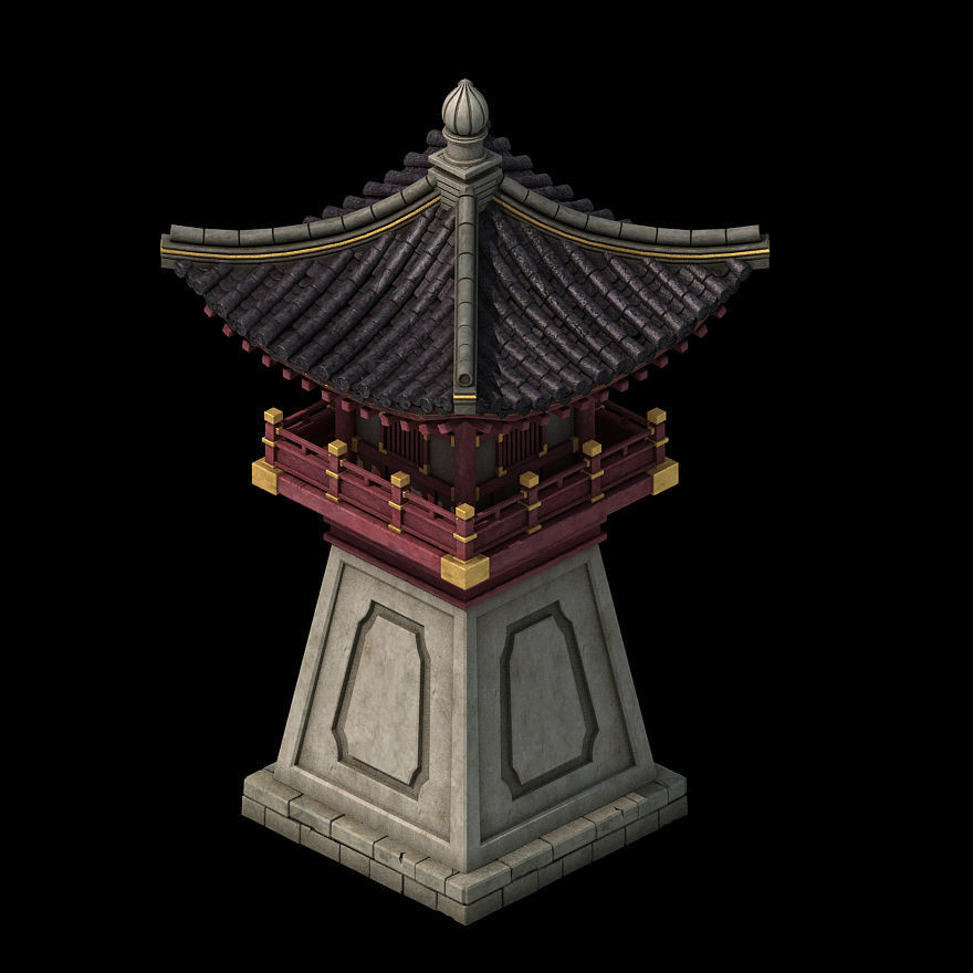 Palace - Watchtower 044 3D model_1