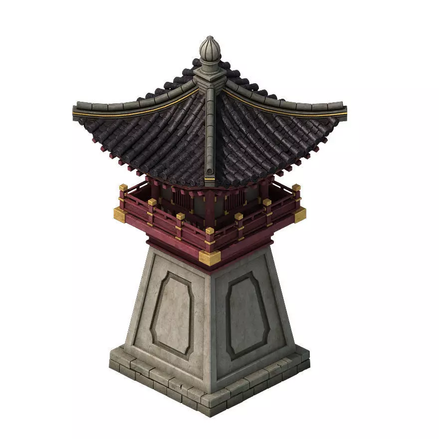 Palace - Watchtower 044 3D model_0